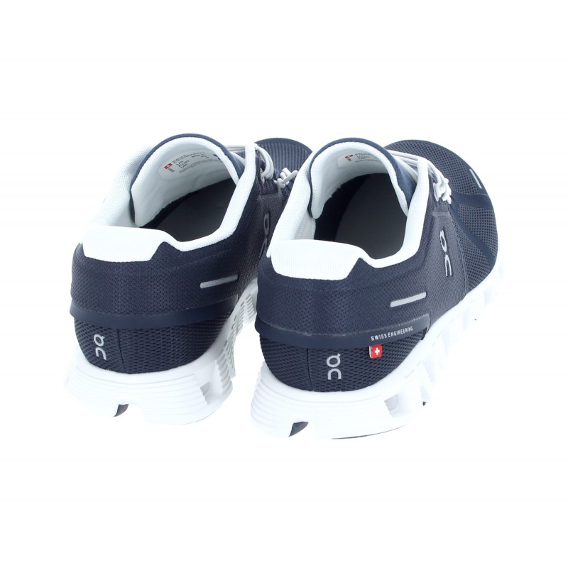 ON Cloud 5 Waterproof | Mens Trainers | Midnight/White